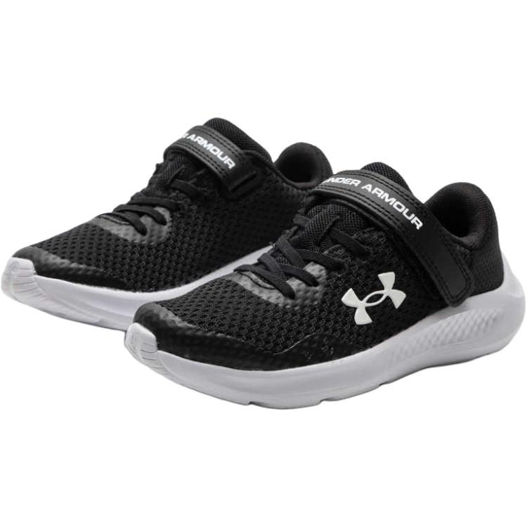 Under Armour Surge 3 AC PS Black White Kids Sneakers 3024990-001