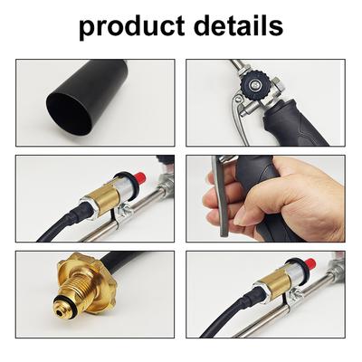 Weed Burners Kits Weed Burning Torch Set Quick Coupler LiquefiedGas Flamethrower Portable Propane