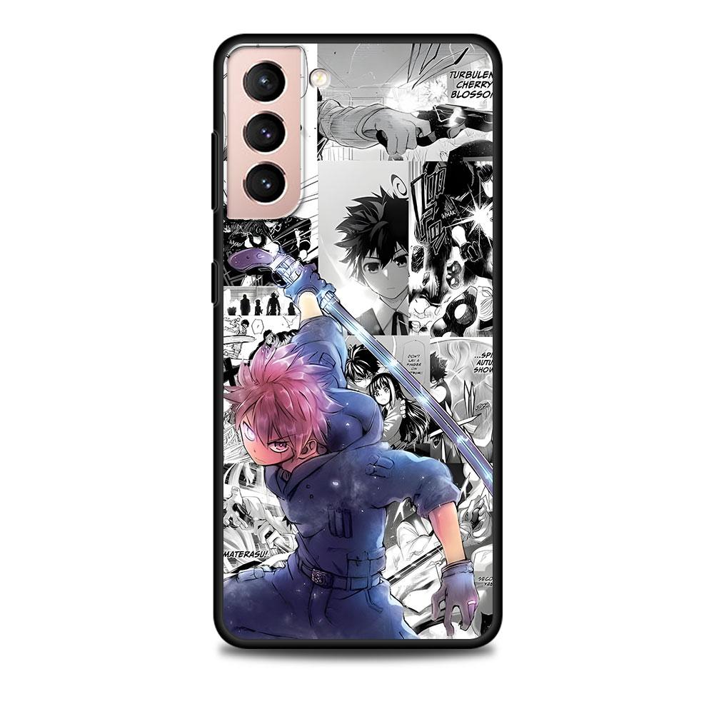 Mission Yozakura Family Case for Samsung Galaxy S23 S10e S10 S21 FE S22 S9 S24 Ultra S20 Plus Soft Black TPU Phone Cover Bumper