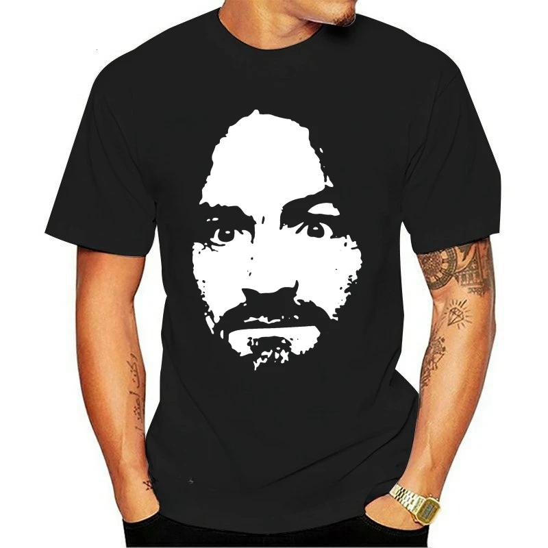 Neue Charles Manson Kurzarm Ästhetik Harajuku Streetwear Lässig Einzigartig Mode Belüftet Herren Sommer Bedrucktes T-Shirt Oberteile