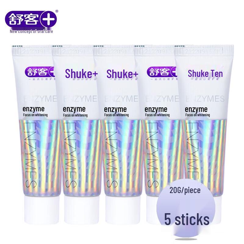 

Shuke Whitening Enzyme Toothpaste - Fresh Lime, 5-Pack