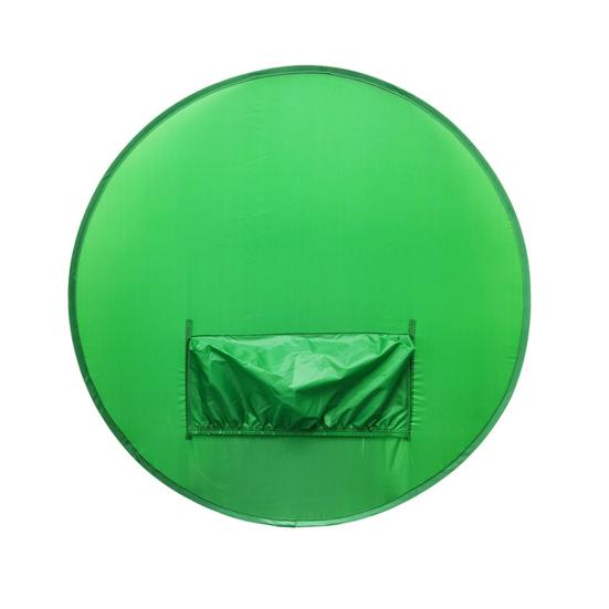 

Green Screen Backdrop Convenient Reusable Anti-dirty Dustproof Easy Storage Making Microfilm Polyester Fabric Photo Background Screen Cloth Live S