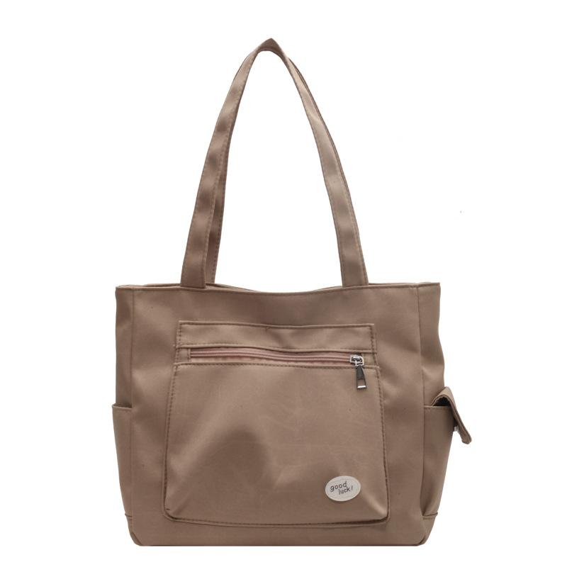 

Новая сумка-тоут женская универсальная сумка через плечо литература и досуг студентка колледжа класс сумка-тоут one size fits all хаки