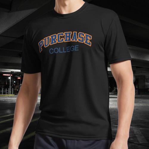 Purchase College NY Active T-Shirt Funny Size Mode American T-shirt S разноцветный