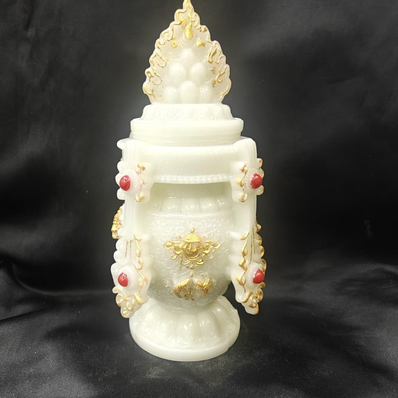 

Resin Gilded Luminous Buddha Pagoda Ornament for Home or Office 32185366