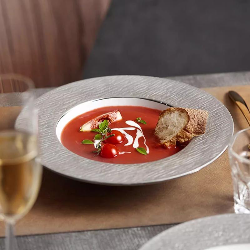 Retro PU Kožené Podložky pod Nádobí Vodotěsné a Olejoodolné Stolní Podložky Západní Restaurace Tepelně Izolační Podložky
