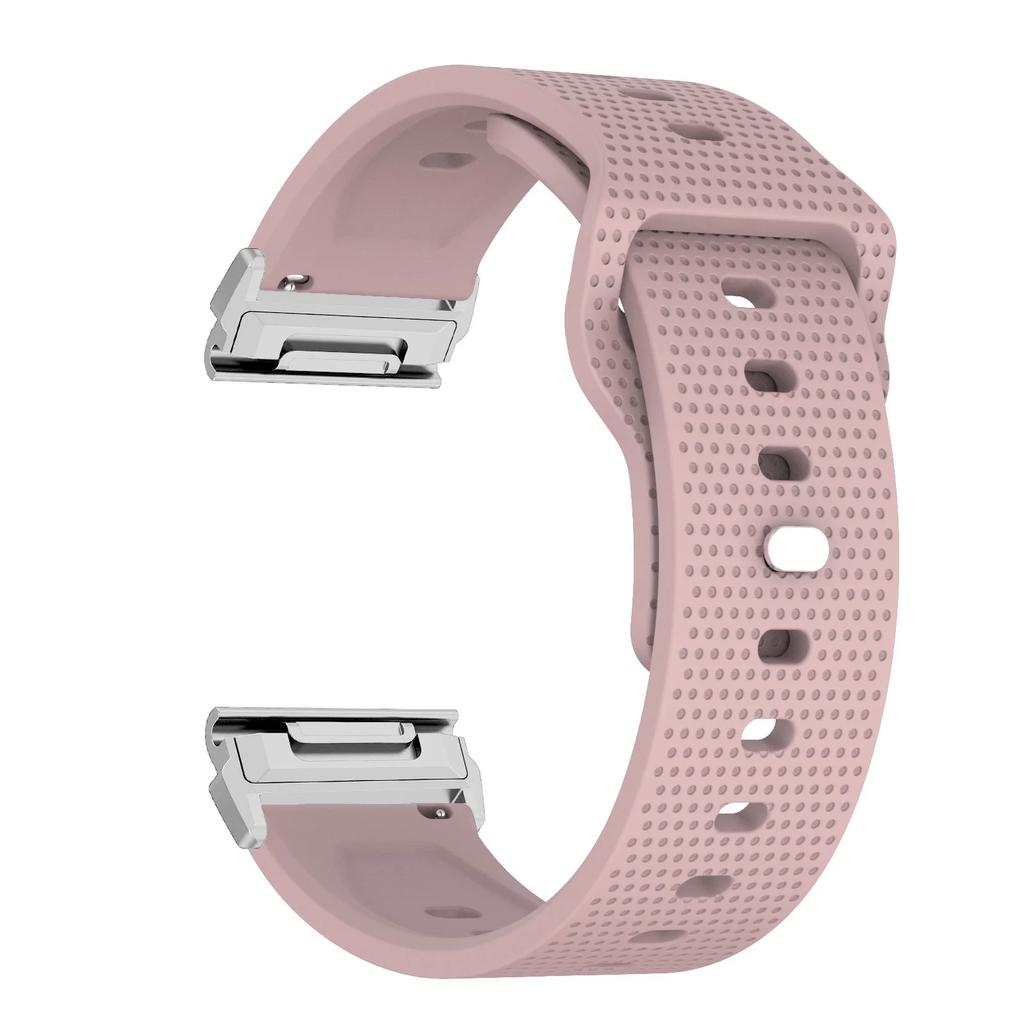 26 22mm Quick Fit Silicone Watch Strap For Garmin Fenix 8/5/5X/5XPlus/6/6X Pro/7/7x/Forerunner945 925 Sports Band Metal Adapter