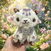 Cute Sheep Plush Keychain Doll, Mini Lamb Stuffed Pendant, Soft Bag Hanging Ornament Accessory