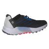 Adidas Terrex Agravic Flow Trail Running Core Size cm 2.0 Shoes, LTM89/LSF78, Men's, Black/Blue Rush/Turbo (GZ8888), 24.5