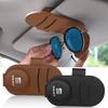Car Multifunction Sunglasses Clip Card Ticket Holder Stand Eyeglasses for Leon FR 5 6 MII Altea 5F Ibiza Toledo Cordoba Alhambra MK3
