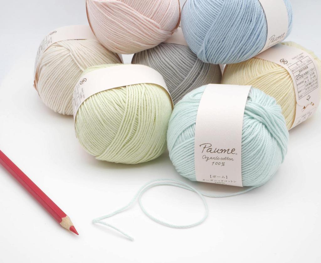 Hamanaka Hand Knitting Pomme Baby Color 606 Yarn, Crochet, Approx. 25g, Col.