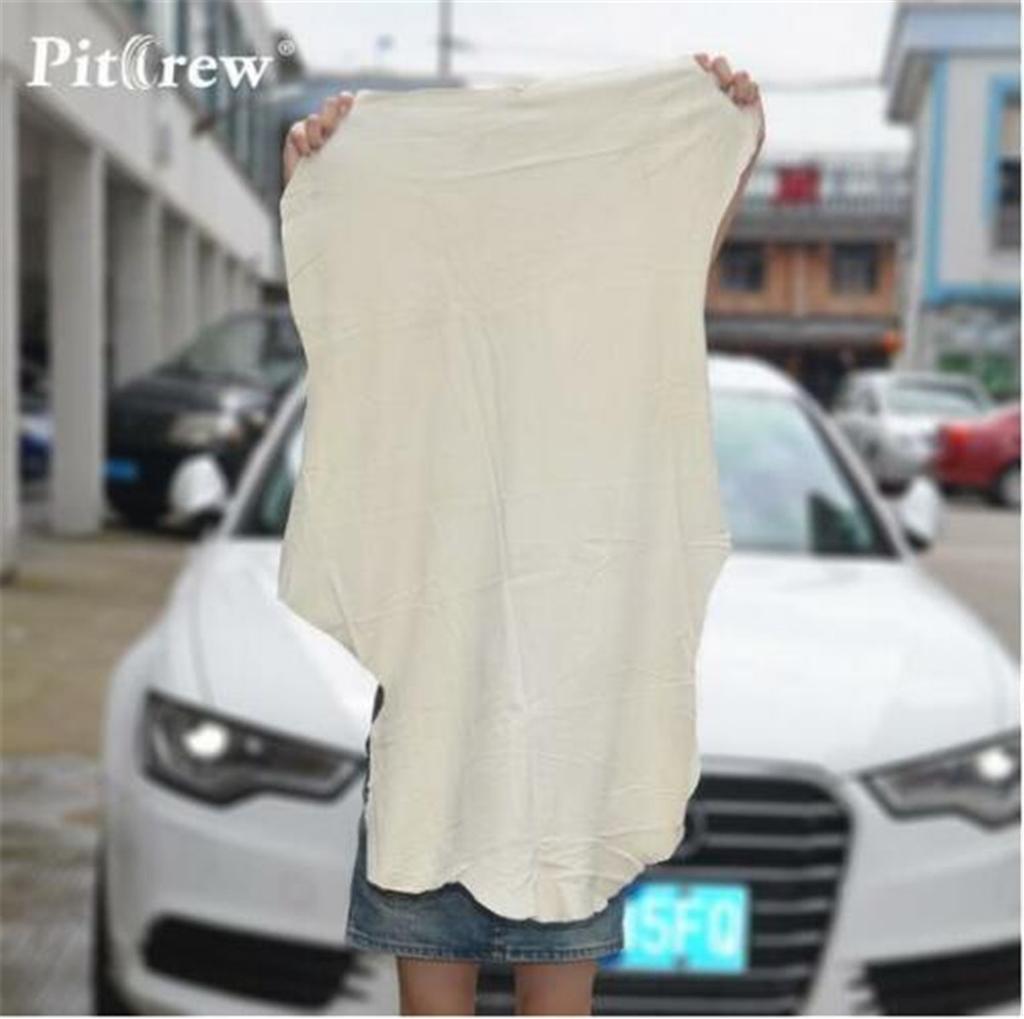 New 50 X 80cm Chamois Leather Universal Car Cleaning Towels Drying Washing Cloth
