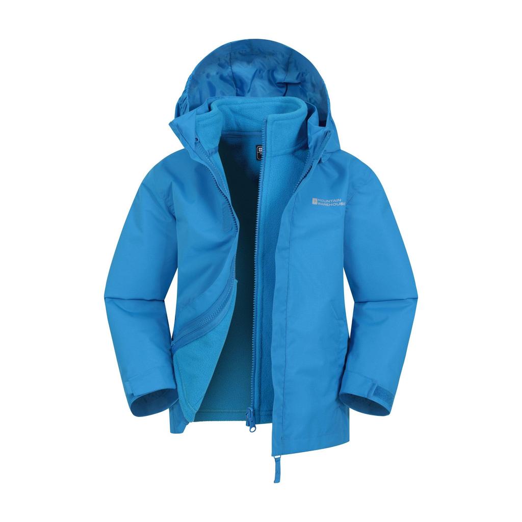 Mountain Warehouse Childrens/Kids Fell 3 in 1 Water Resistant Jacket