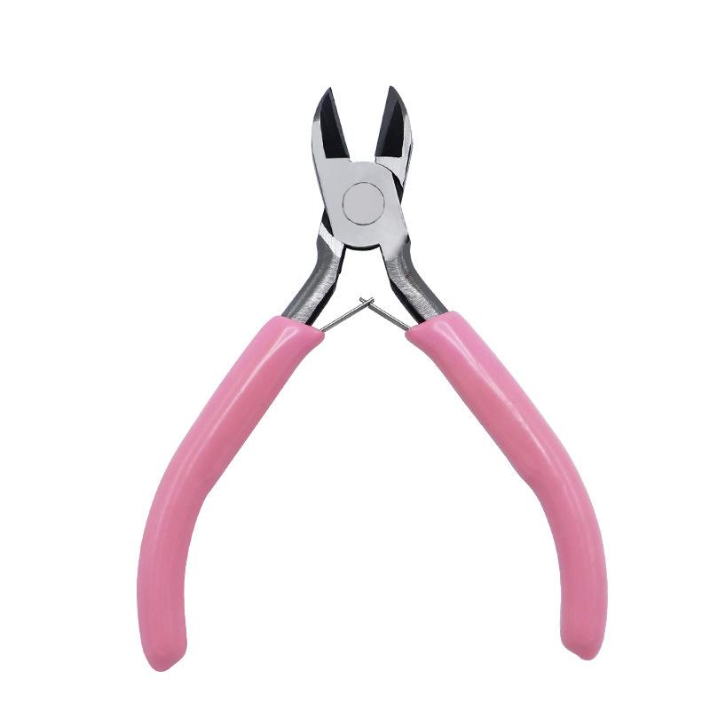 5-Inch Mini Multifunctional Pliers Set: Needle-Nose, Tiger, Round-Nose, Angled - Perfect for Jewelry DIY and Handmade Accessories.