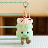 Simulation Healing Plants Tulip Flowers Plush Pendant Cake Keychain Push Gift Wedding Souvenir