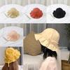 Cotton Sun Hat For Women With Short Brim And Ruffle Edge For Beach And Outdoor Activities