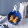 1Pc Astronaut Design Storage Case Funny Candy Snack Food Box Keys Container Desktop Ornament