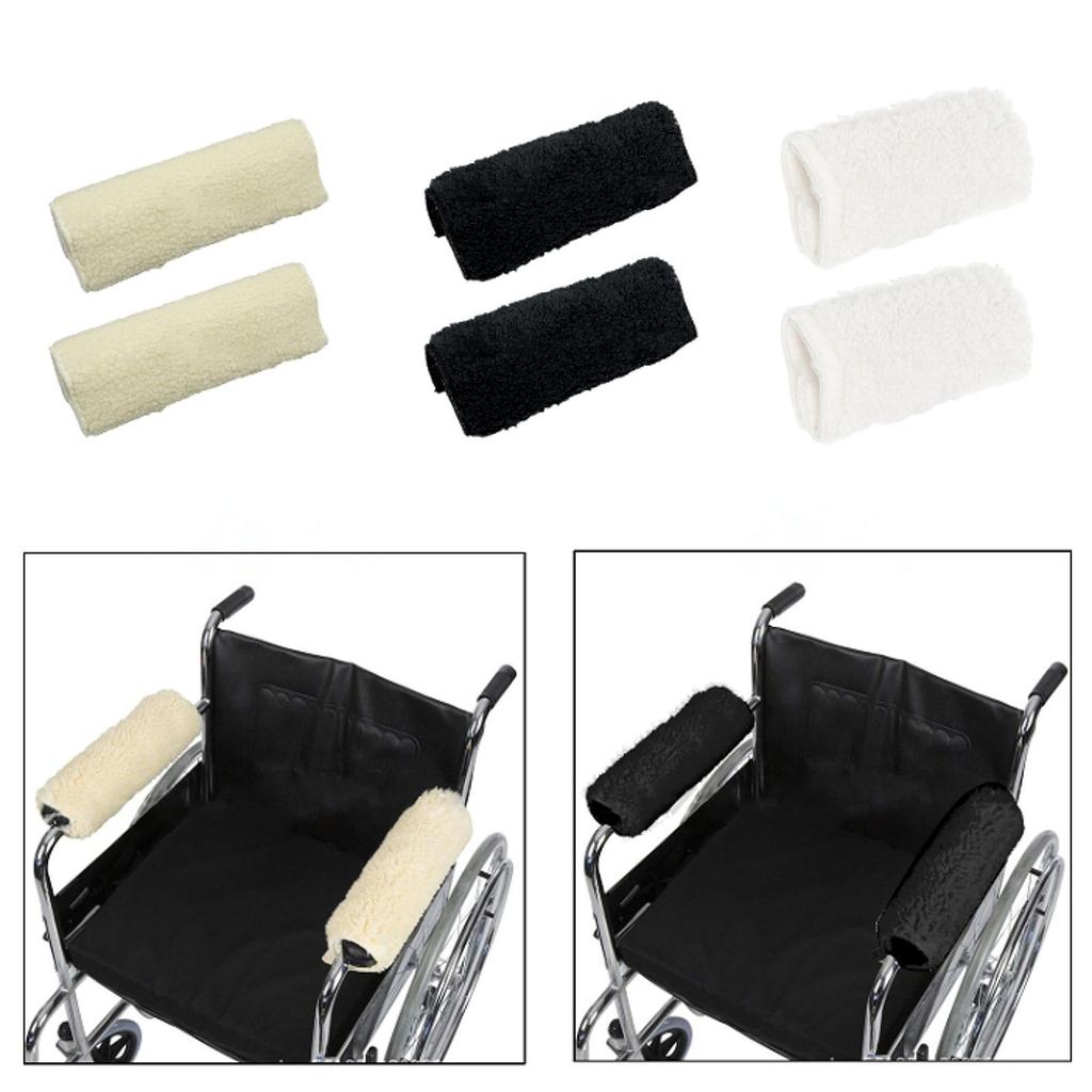 2x Chair Arm Rest Pad Arm Rest Cover Cover Cushion Elbow Washable A Pair