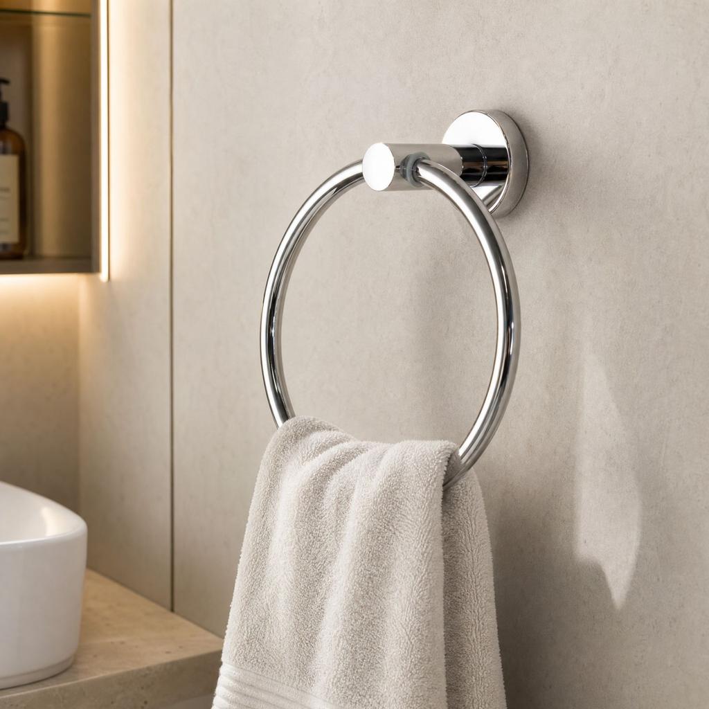 Stainless Bathroom Towel Towel Holder for Hand Towels and Washcloths