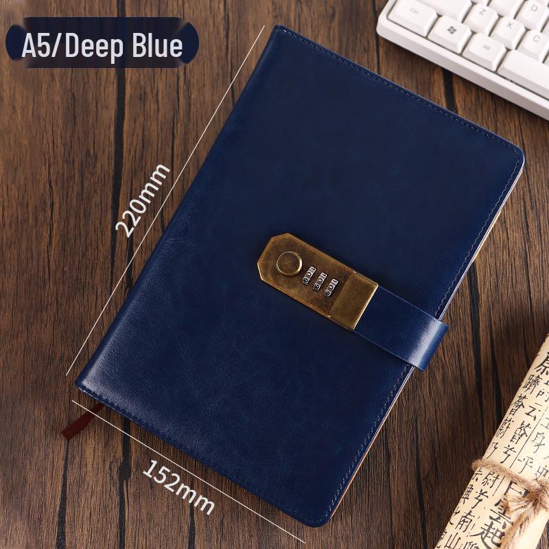 2023 New Locked Password Notebook: Creative Diary and Notepad for Students