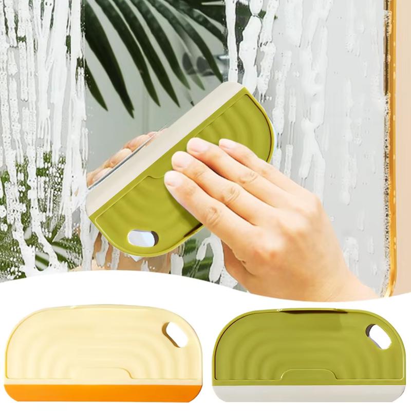 Non Marking Silicone Scraper, Cleaning Tool For Kitchen Countertops And Bathroom Windows, Household Water Stain Cleaning Scraper