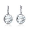 Fashion Crystals Colorful Earrings With Rhodium Color Plated Charm for Women Jewelry Gift XE2189