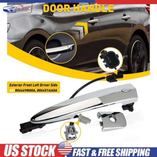 Front Left Driver Exterior Door Handle Fit 2009-2014 Nissan Murano 806451AA0A
