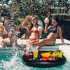 Inflatable Nine-Hole Floating Bar Tray for Pool Parties