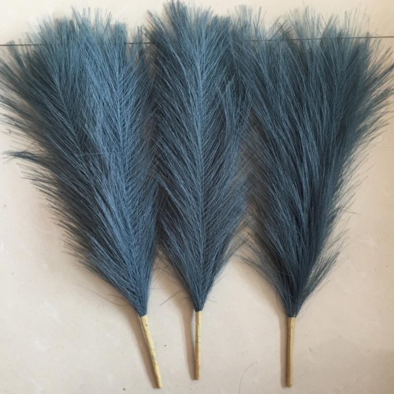 45cm Pampas Grass Simulation  Reed Grass Wedding Decoration Home Bedroom Accessories Wedding Guide Photo PropBackground
