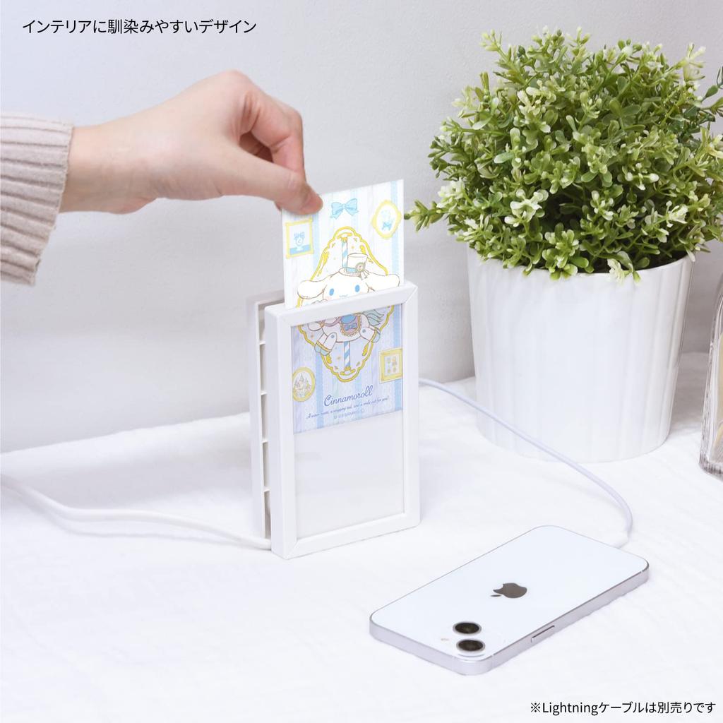 Gourmandies Sanrio Characters Photo Frame AC Tap, Cinnamoroll SANG-306CN