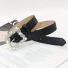 Bling Bling Rhinestone Waist Belt Adjustable Women's Jeans Belt  Trendy Accessory