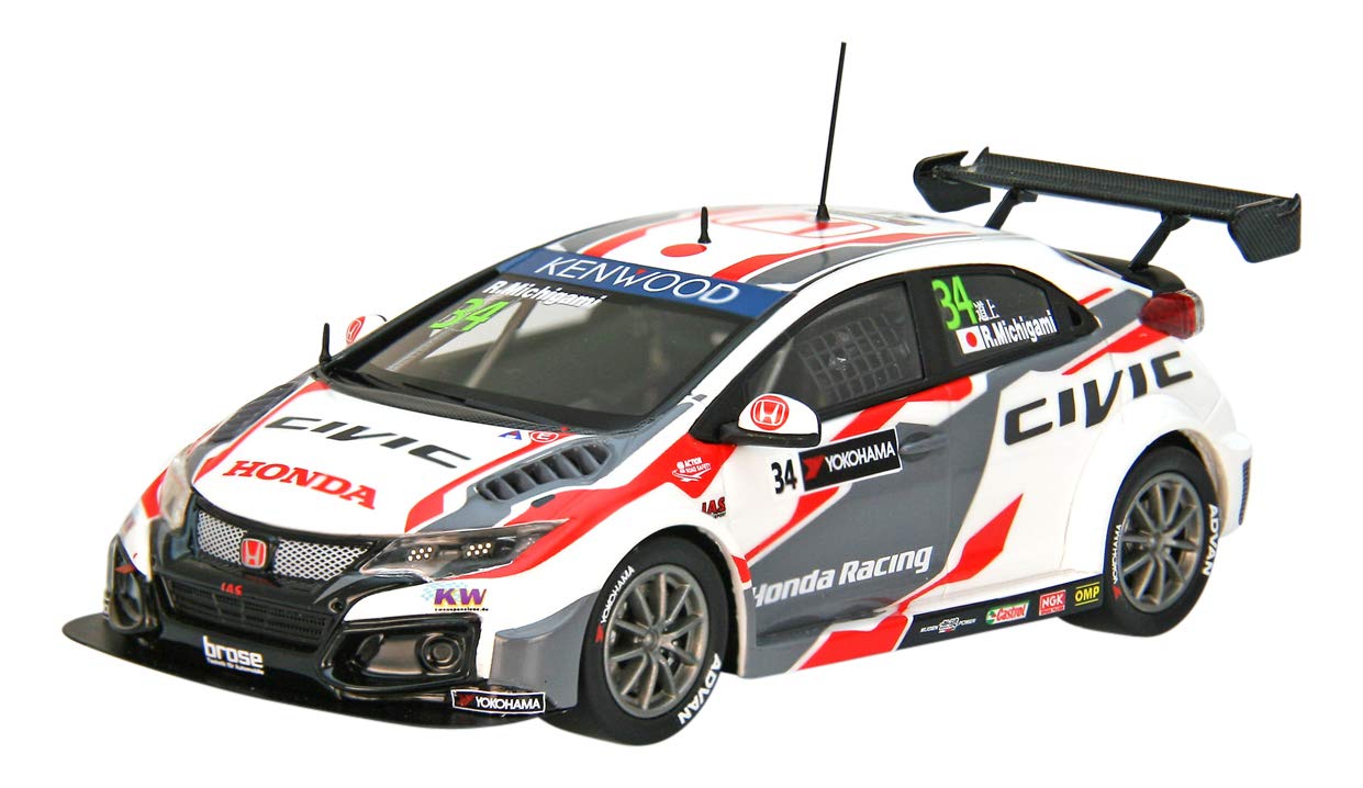 

Ebro Honda Civic WTCC 2016 Completed Product 1/43 No.34 R.Michigami