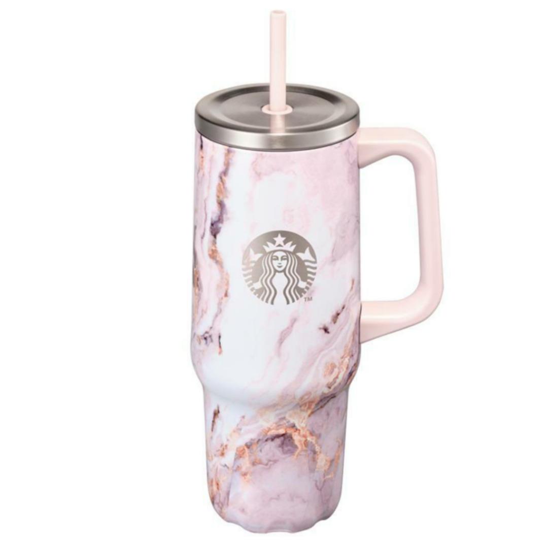 Starbucks SS Swell Marble XL Cold Cup 880 мл – стильный многоразовый стакан