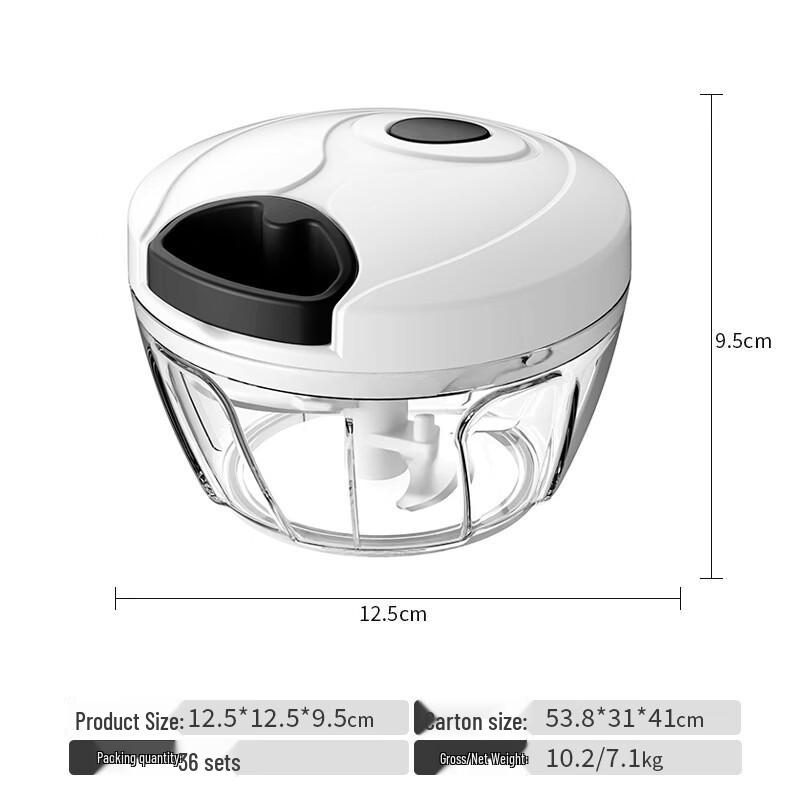 Ruhan Manual Food Chopper and Processor