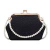 New Nylon Beading Solid Colors Crossbody Bags 2026 High Quality National Style Bags Exquisite Light Luxury Women's Handbags