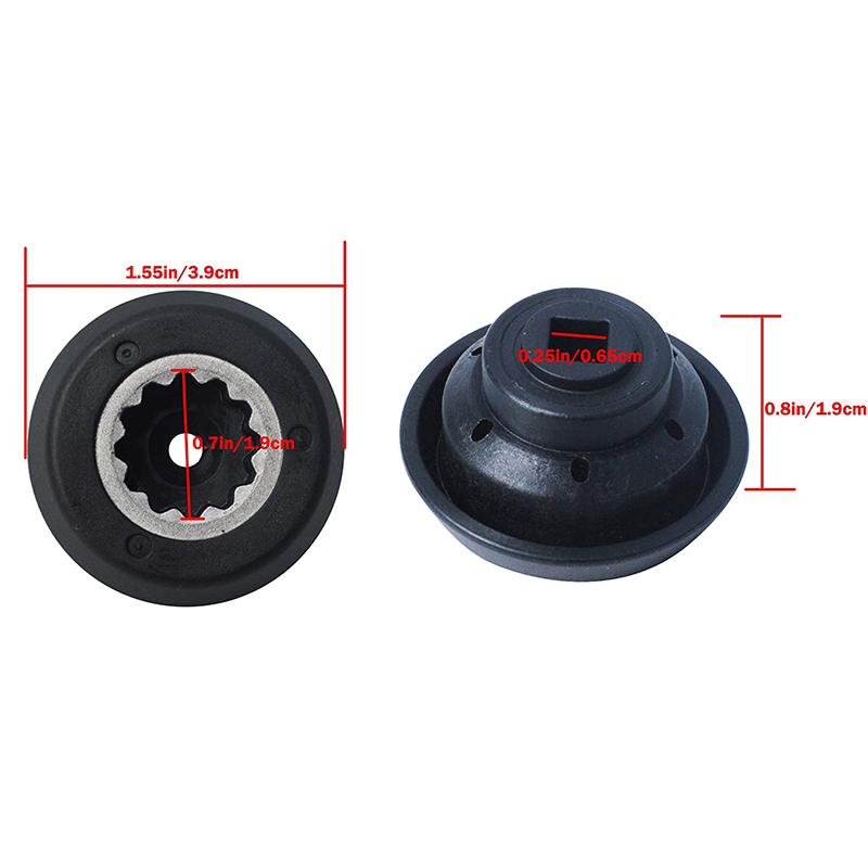 4Pcs Drive Socket Kit Replacement for RX 1700W Nutri-Bullet Blender Metal & Plastic Replacement Accessories