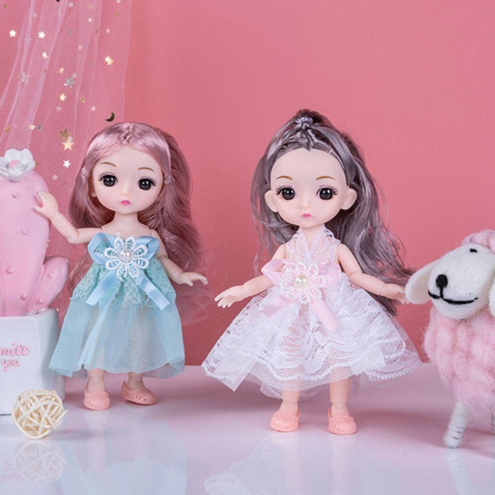 13 Joints Big Eyes Princess BJD Doll Movable 13 Movable Joints Mini Girl Toy  Children Toys