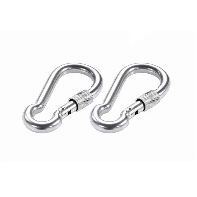 Swing Straps Camping Heavy Duty Carabiner Hooks Swing Straps Swing Suspension Kits Safe Sturdy Garden Porch Swing Accessories