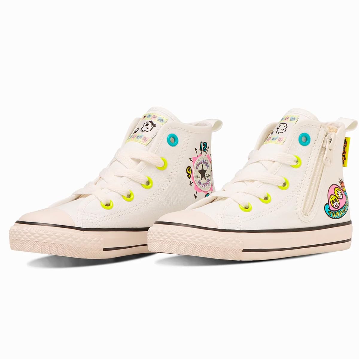 

Converse Child All Star N Tamagotchi Z HI Size cm Kids Sneakers, White, 21.0 белый