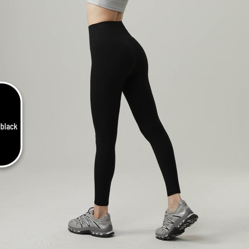 Lulu Women s High-Waisted Butt-Lifting Yoga Pants - Nude Feel, Tummy Control, Shaping, Ideal for Pilates and Fitness. 2XL чёрный