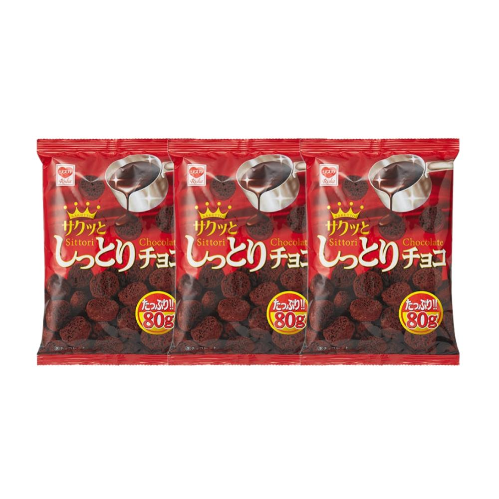 RISKA Shittori Choco 80g (3 Otions)