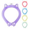 Lightweight Neck Cooler Cat Ear Cooling Tube for Summer, Reusable Adjustable Wearable Ice Heat Stroke Prevention Gear Ring, Heatstroke Collar Outdoor