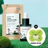 Pine Calming Cica Ampoule 30ml + 30ml Refill Pack + Four-Leaf Clover Keychain Set