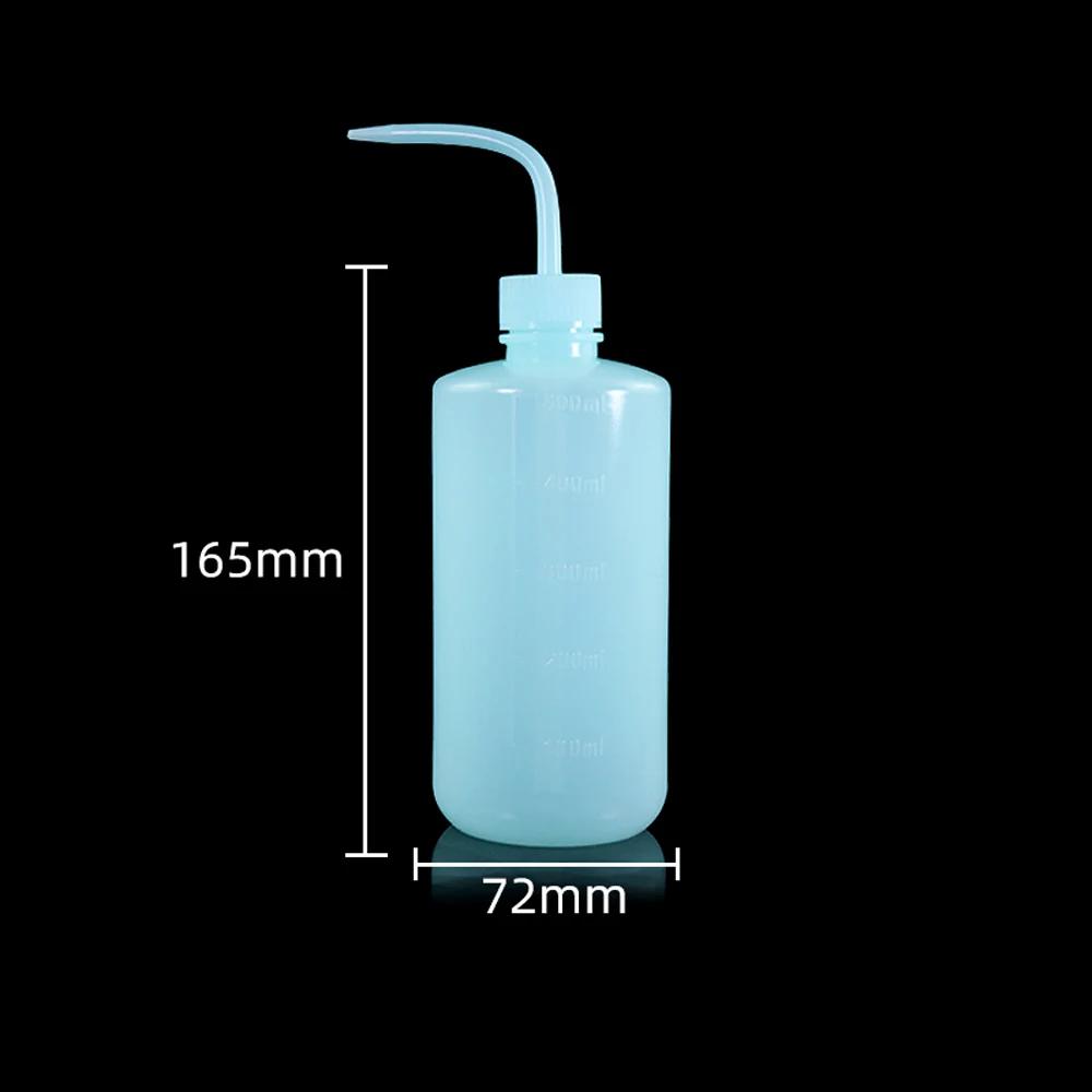 250ml/500ml Tattoo Diffuser Squeezes Bottle White Plastic Soap Washing Cleaning Lab Squeezes Bottles for Chemistry Industry