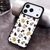 Milk Cow Skin Print Luxury Phone Case for iPhone 17 16 15 Pro Max Air 14 13 12 11 Plus Shockproof Capa Cover