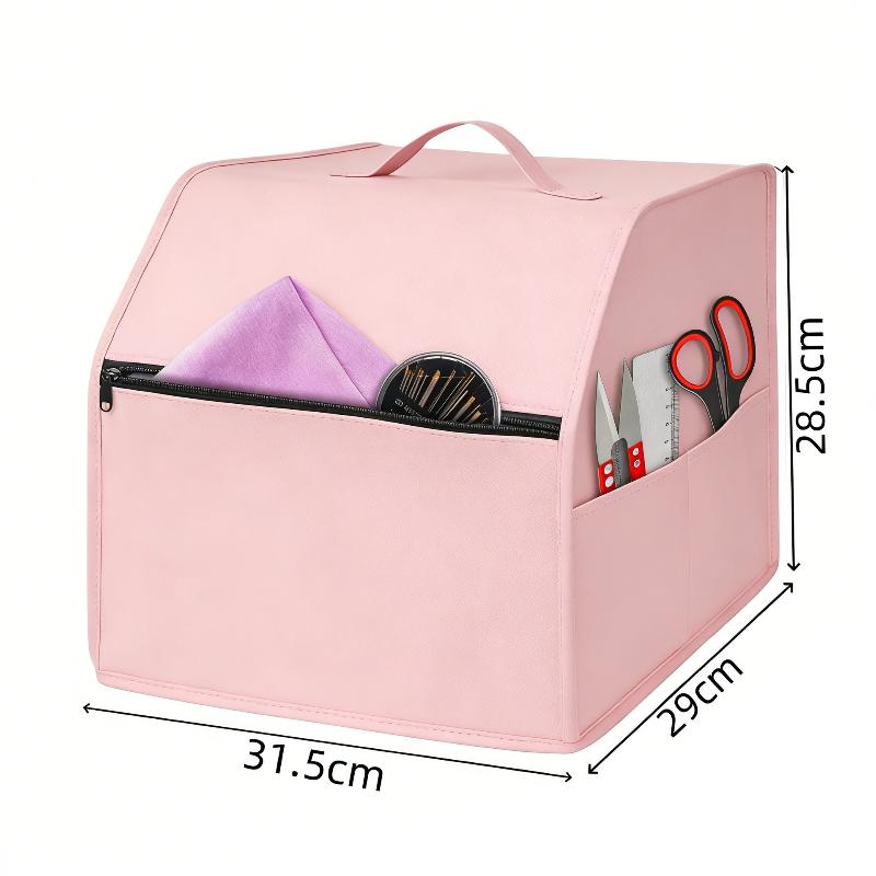 Multifunctional Serger Machine Cover with Useful Pockets for Storing Sewing Supplies