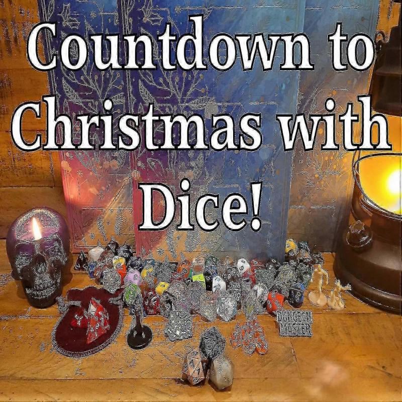 Dice Advent Calendar 2024 Surprise Holiday Gifts With Dice, Countdown To New Year And Christmas, Christmas Gifts For Boys, Girls, Adults--