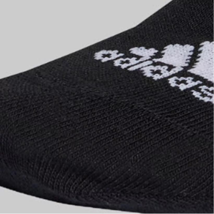 adidas Ankle Socks Unisex 3 Pack Black IC1327