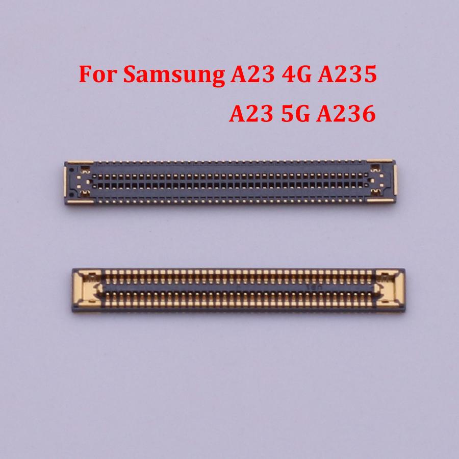 10PCS 78Pin 40Pin For Samsung A32 A22 A12 A72 A02 A03 A33 A53 A23 A13 A73 A52 Plug USB Charging Port On Board FPC Connector