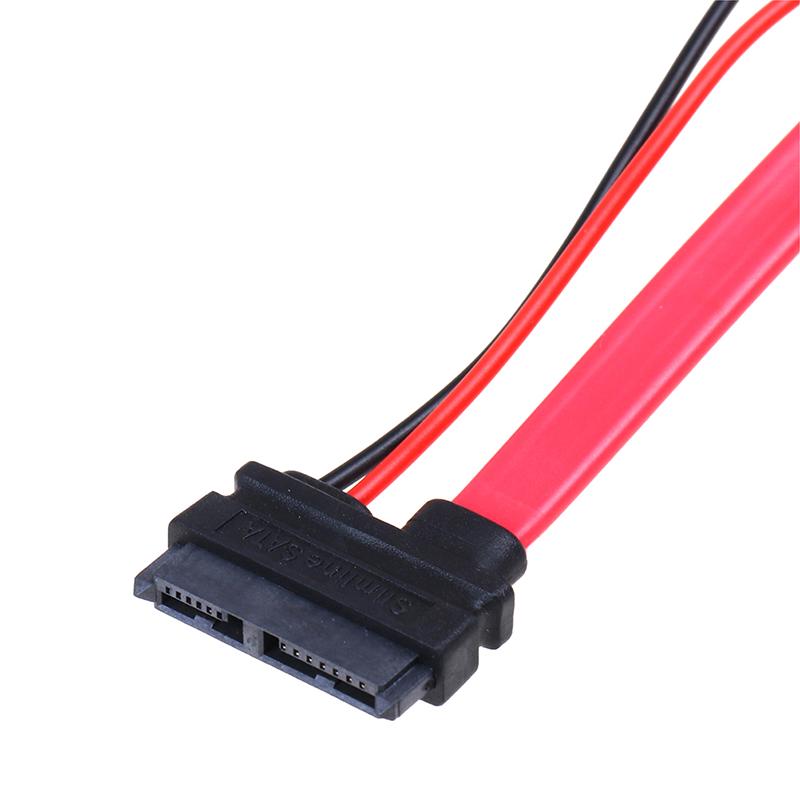 7 + 6pinový tenký kabel Sata pro tenký notebook Sata DVD Cd-Rw adaptérový kabel